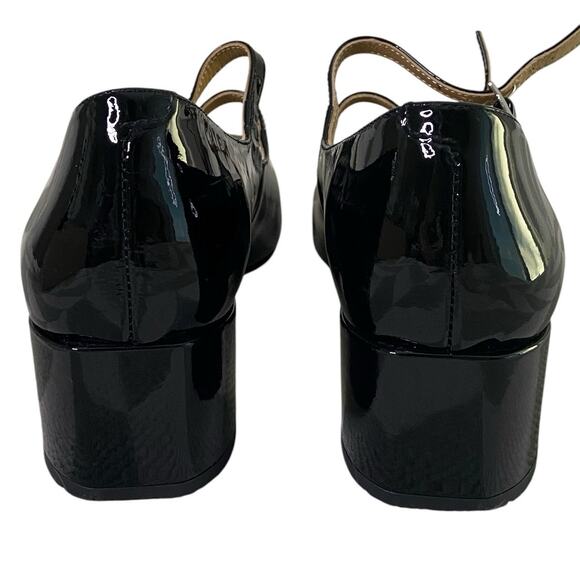 Tony Bianco Whistle Mary Jane Block Heel Square Toe Patent Leather Classy Sz 8.5 - Picture 9 of 15